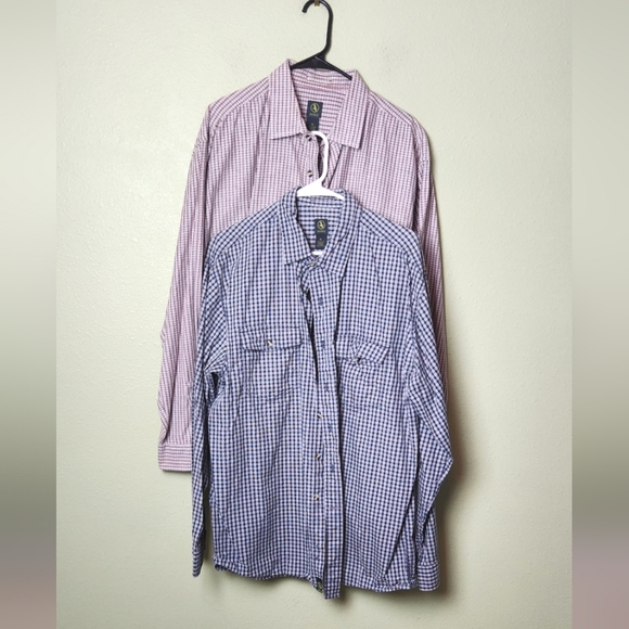Aigle Shirts 2 Aigle Mens Plaid Shirts Size Xl Poshmark